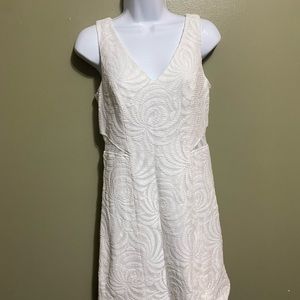 Lilly Pulitzer White Sleeveless Dress,‎ Size 2